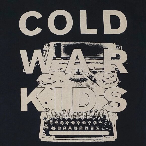 Cold War Kids Typewriter Tour Concert Shirt - Picture 2 of 5